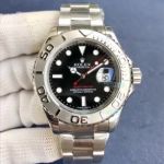 Replice EW Factory 3135 Rolex Yacht-Master Watch 40MM SS Black Dial